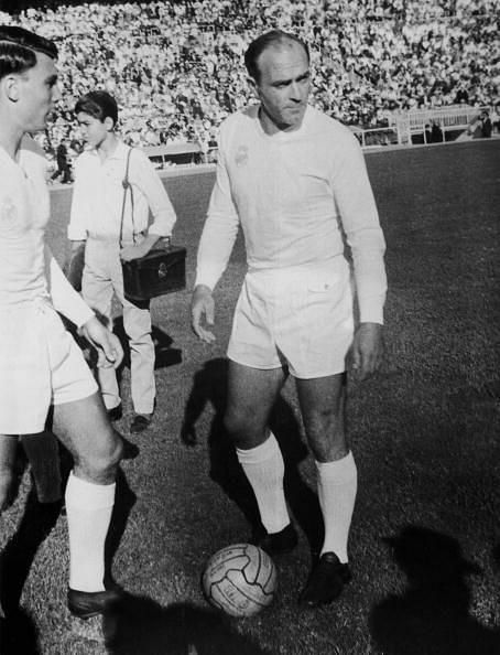 Alfred di Stefano went on to become one of the greatest Real Madrid players