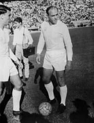 Alfred di Stefano went on to become one of the greatest Real Madrid players