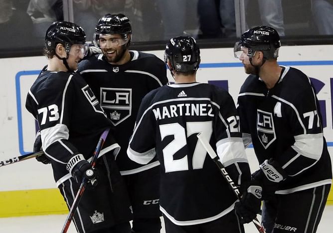 Alex Iafallo, Ilya Kovalchuk push LA Kings past Detroit, 4-2