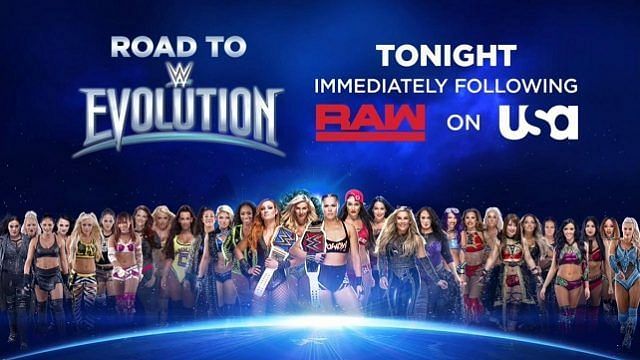 Why is Asuka not featured on the Road To Evolution poster?