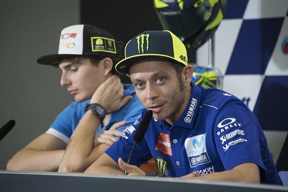 Valentino Rossi at the MotoGP Of Thailand