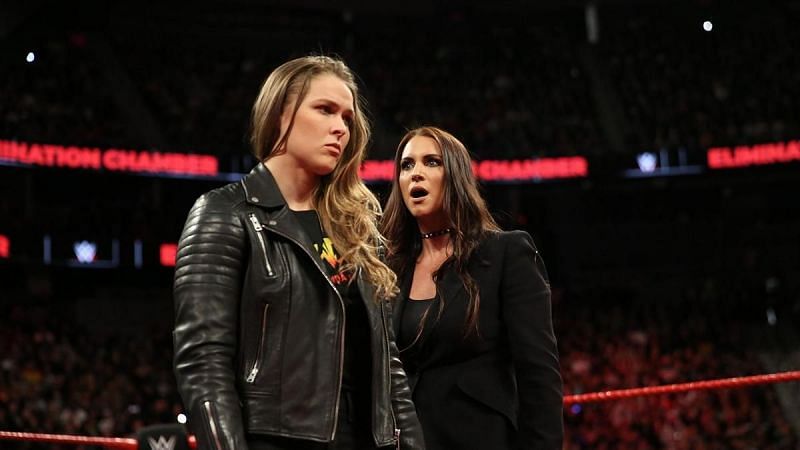 Ronda Rousey and Stephanie McMahon have unfinished business