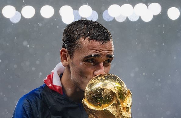 Griezmann led France to claim the prestigious FIFA World Cup trophy in Russia