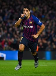 Luis Suarez has stepped up in Messi's absence