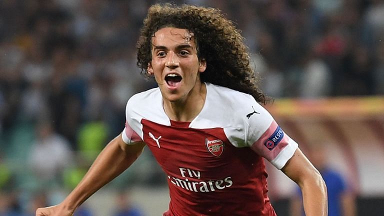 Today Guendouzi showed the other side of his skill set by scoring a goal.