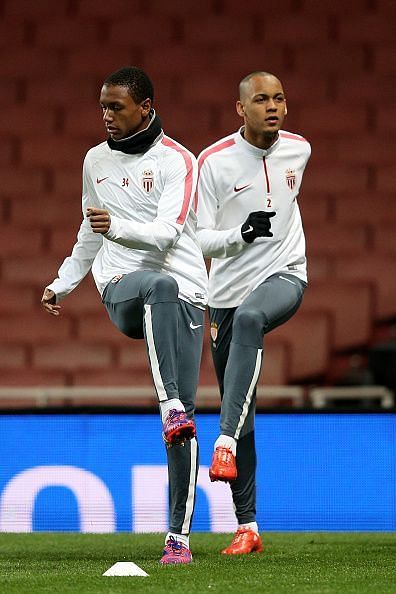 Diallo and Fabinho during their Monaco days