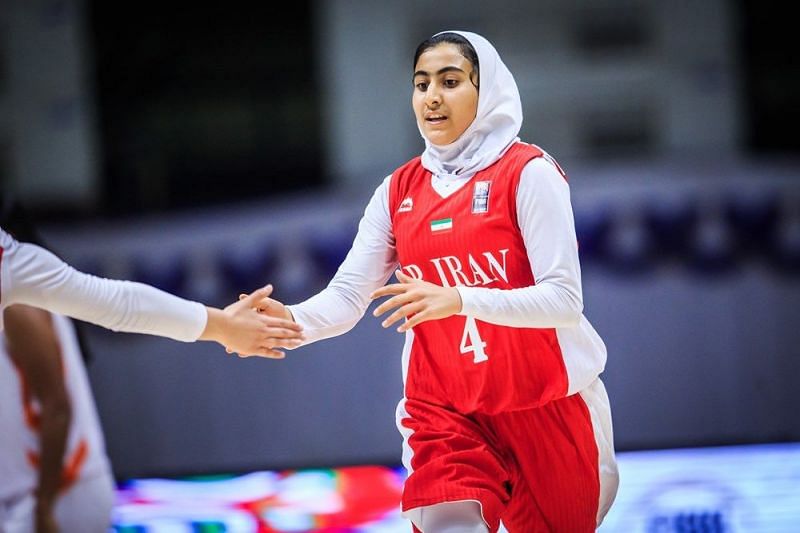 Fatemeh Aghazadegan Ghazvini of Iran scored 22 points (Image Courtesy: FIBA)