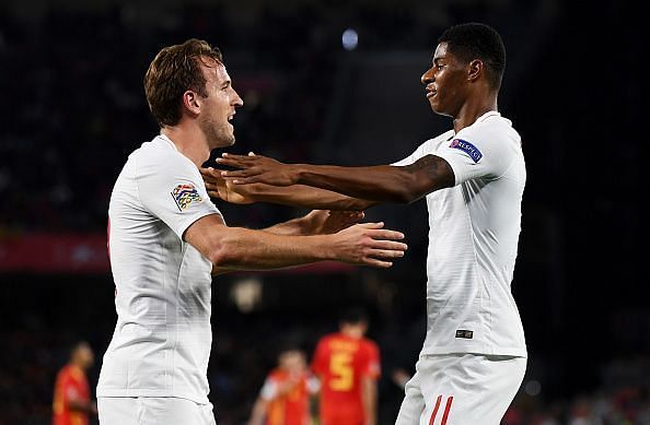 Harry Kane was instrumental in England&#039;s win over Spain.