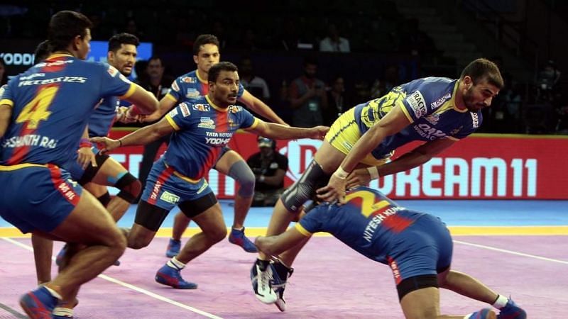 Ajay Thakur and co battled hard against UP Yoddha yesterday