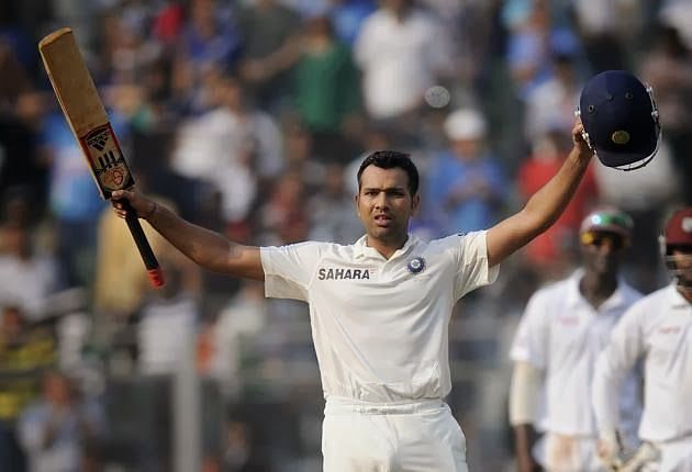 Two Indian cricketers who scored two centuries in their first two Test innings