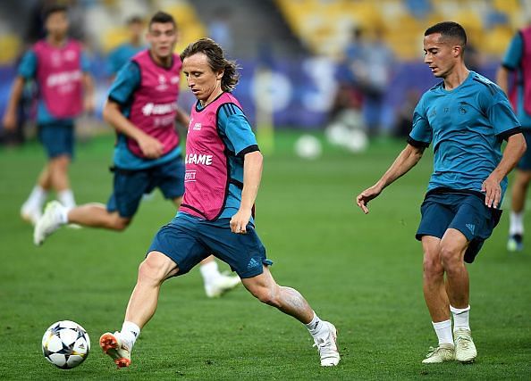Real Madrid Training Session - UEFA Champions League Final Previews