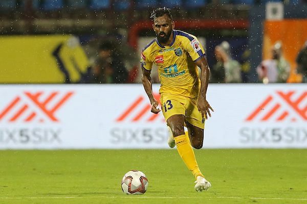 CK Vineeth was the Hero of the Match award [Image: ISL]