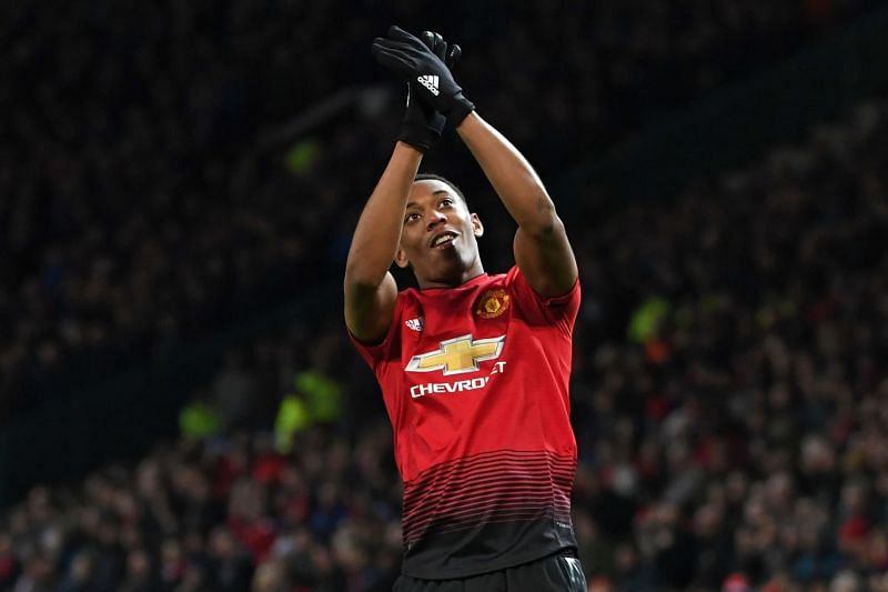 Martial has been the in-form player for United in recent games.