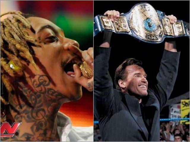 Wiz Khalifa and Arnold Schwarzenegger