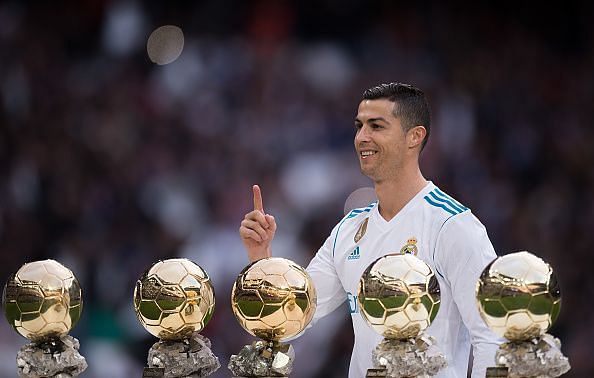Cristiano Ronaldo, Five-time winner