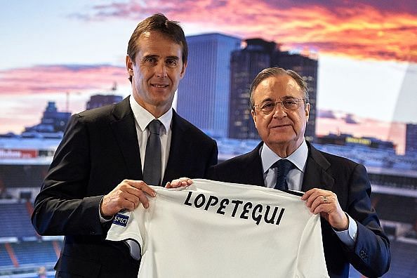 Julen Lopetegui was the 12th Real Madrid Manager under Perez