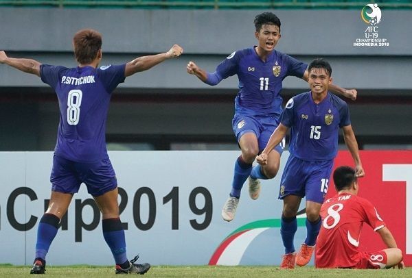 2018 AFC U-19 Championship: Thailand squeeze past North Korea to secure their spot in the quarter finals