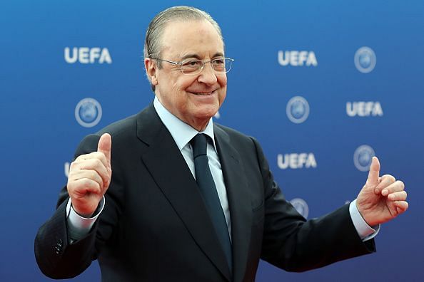 Real Madrid and Florentino Perez will be delighted if this move sees the light of day