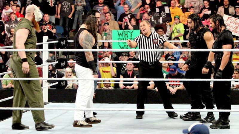 The Shield&#039;s encounter with The Wyatt Family