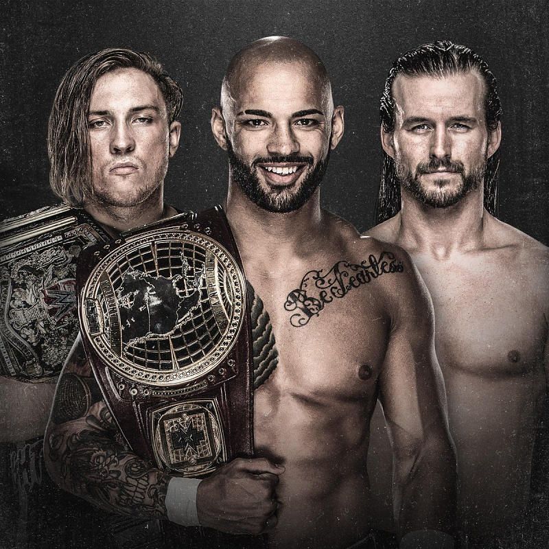 Huge Triple Threat North American Championship Title Match main event on NXT