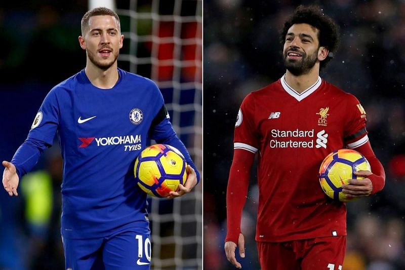 Eden Hazard and Mohamed Salah are among the best wingers in the world right now.