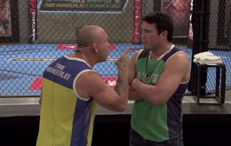 Sonnen&#039;s rivalry with Wanderlei Silva was unable to end in the UFC