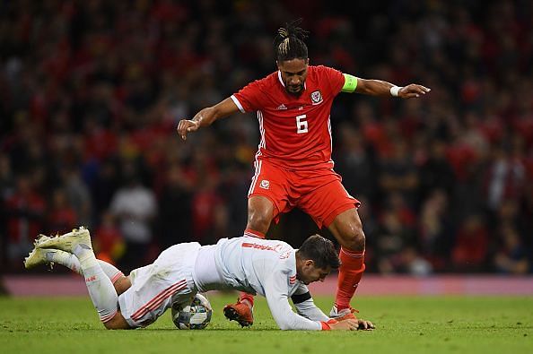 Williams, just like Gunter, struggled to cope with Spain&#039;s attacking prowess