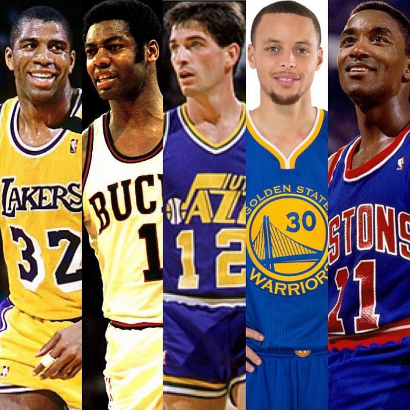 NBA Top 5 greatest Point Guards of all time