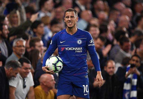 Eden Hazard has been flirting with Real Madrid for some time now