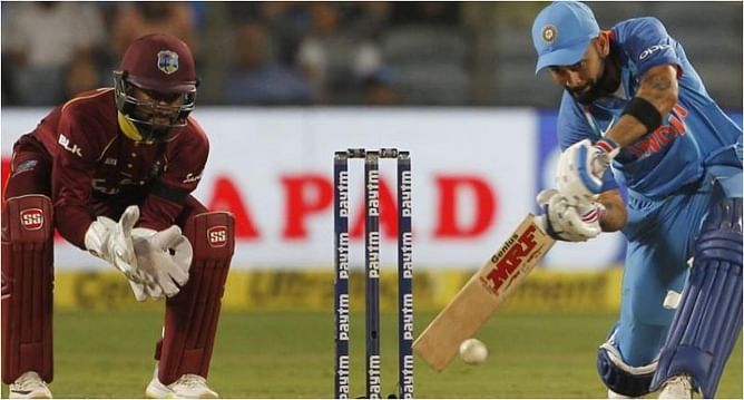 India vs West Indies: तीसरे वन-डे में वेस्टइंडीज ने भारत को 43 रनों से हराया, कोहली का शतक हुआ बेकार