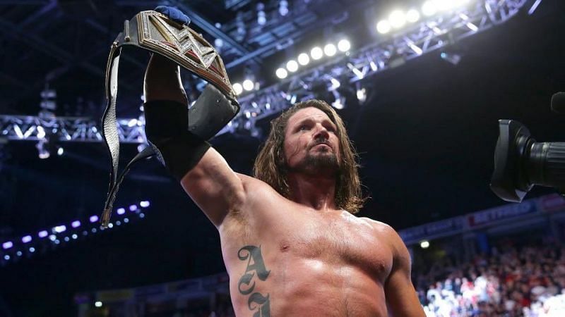 AJ Styles could walk out of another event as Champion