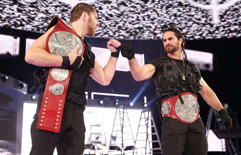 Seth Rollins and Dean Ambrose have won the Raw Tag Titles again