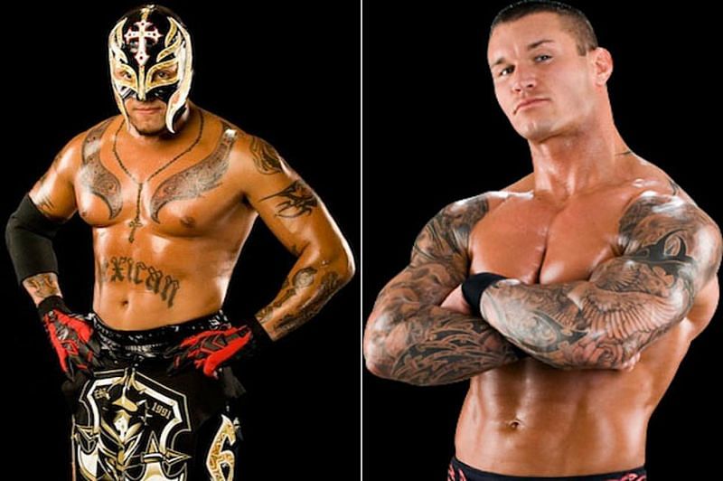 Image result for rey mysterio and randy orton