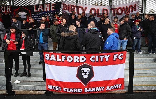 Salford City have had a meteoric rise in recent years