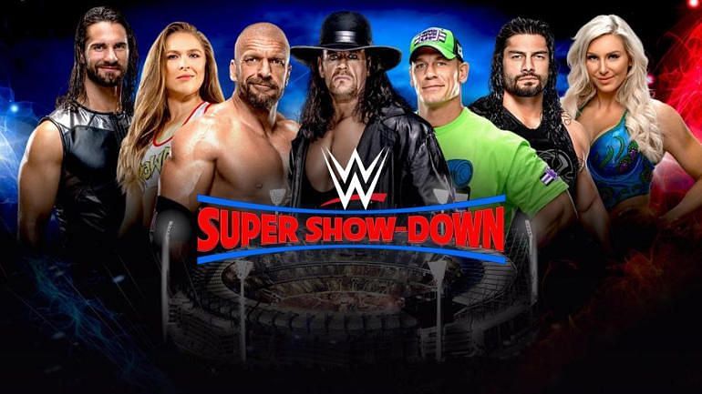 WWE Super Show-Down Poster