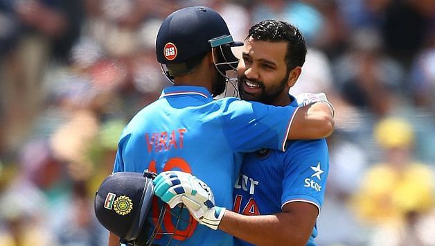 Rohit scored a century in this match but in a losing cause