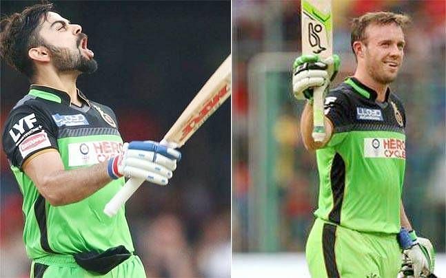 Virat Kohli and AB de Villiers have scored 6 centuries in total while playing for RCB
