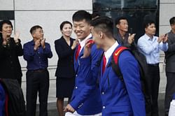 Chinese athletes visit NKorea in latest sign of thaw in ties