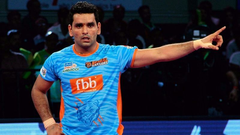 A deadly defender that he is, Surjeet has scored a total of 165 points in 50 matches