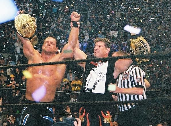 Benoit and Guerrero were lifelong friends and both celebrated the peaks of their careers at Wrestlemania XX