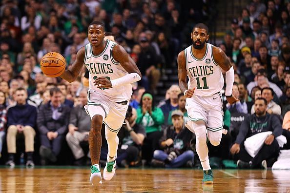 As of now, the Celtics have little reason to prefer Rozier over Irving
