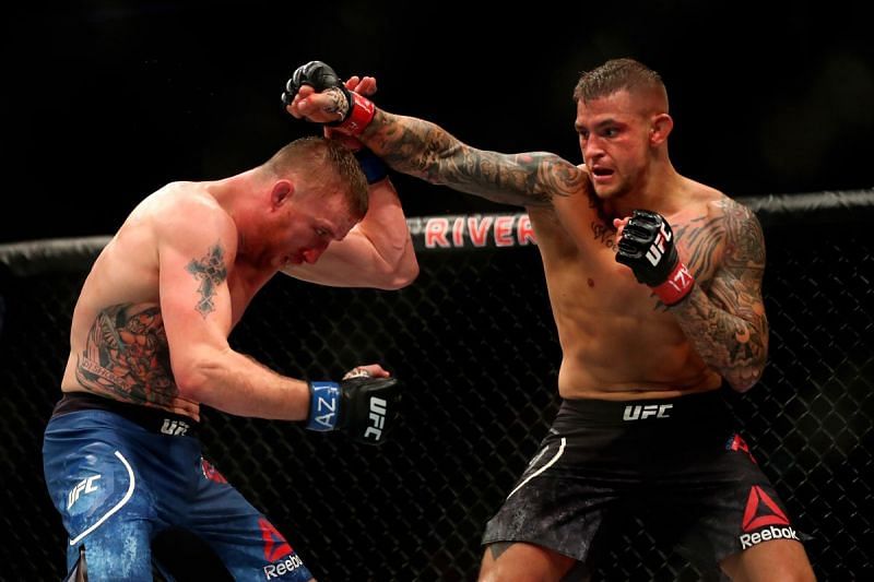 Dustin Poirier and Justin Gaethje put on a war for the ages in April