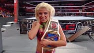 Alexa won her first women's championship after defeating Becky Lynch in a tables match