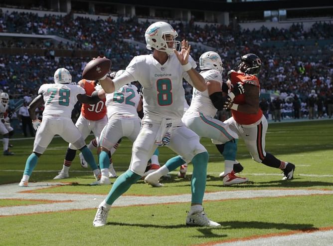Tannehill inactive, Osweiler starts for Dolphins