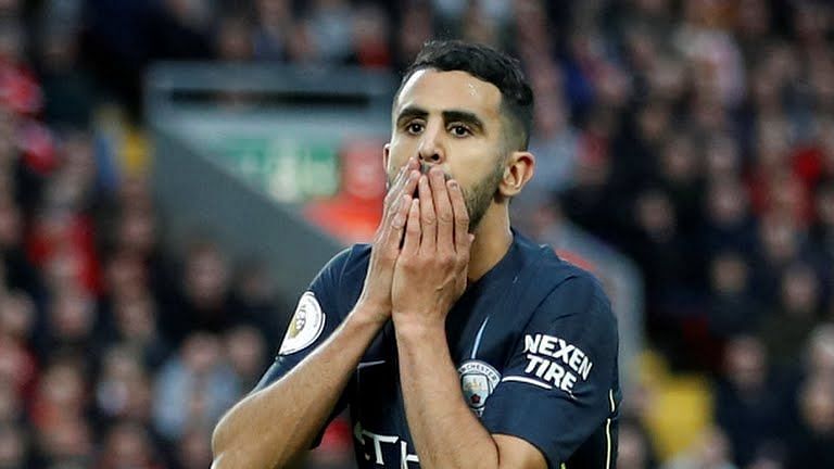 Mahrez misses penalty in the dying minutes of the game