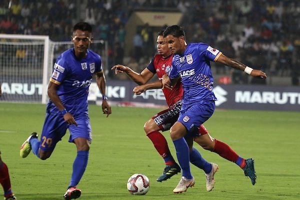 Rafael Bastos is yet to bring out his best for Mumbai City FC (Image Courtesy: ISL) 