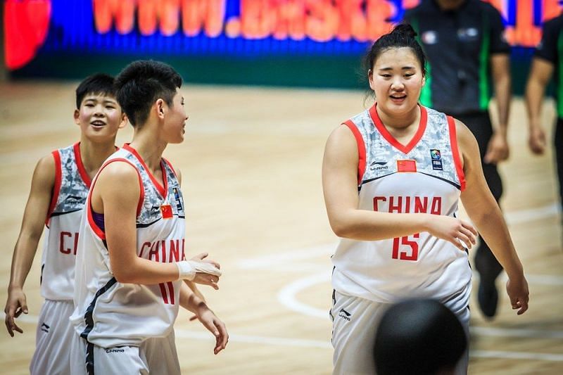 Number 15 Yutong Liu from China would be hard to stop (Image Courtesy: FIBA)