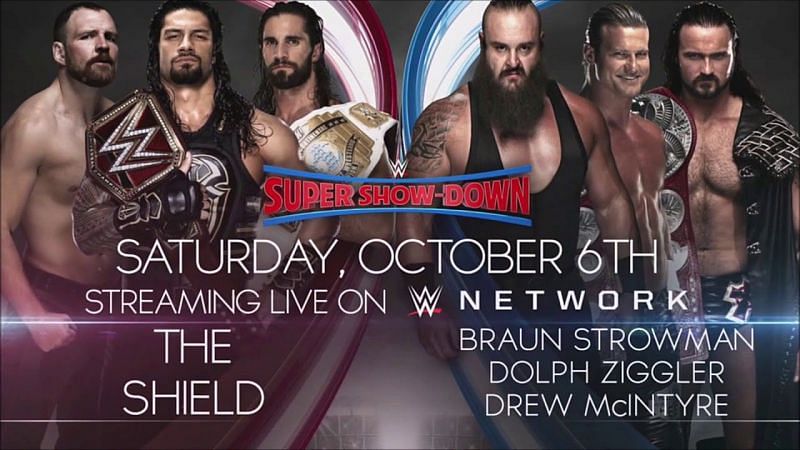 The six-man tag-team match is likely to headline the show 