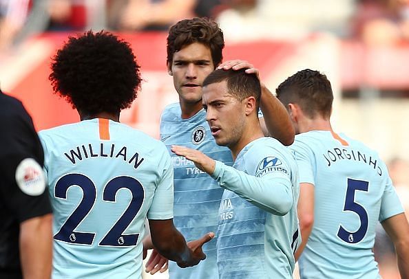 Twitter reacts as Chelsea beat Southampton 3-0