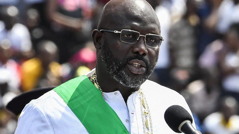 George Weah, the 25th President of Liberia